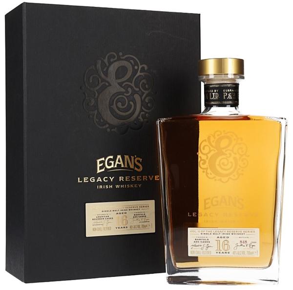 Egan's Legacy Reserve II 16 Year Old Single Malt Irish Whiskey | 700ML