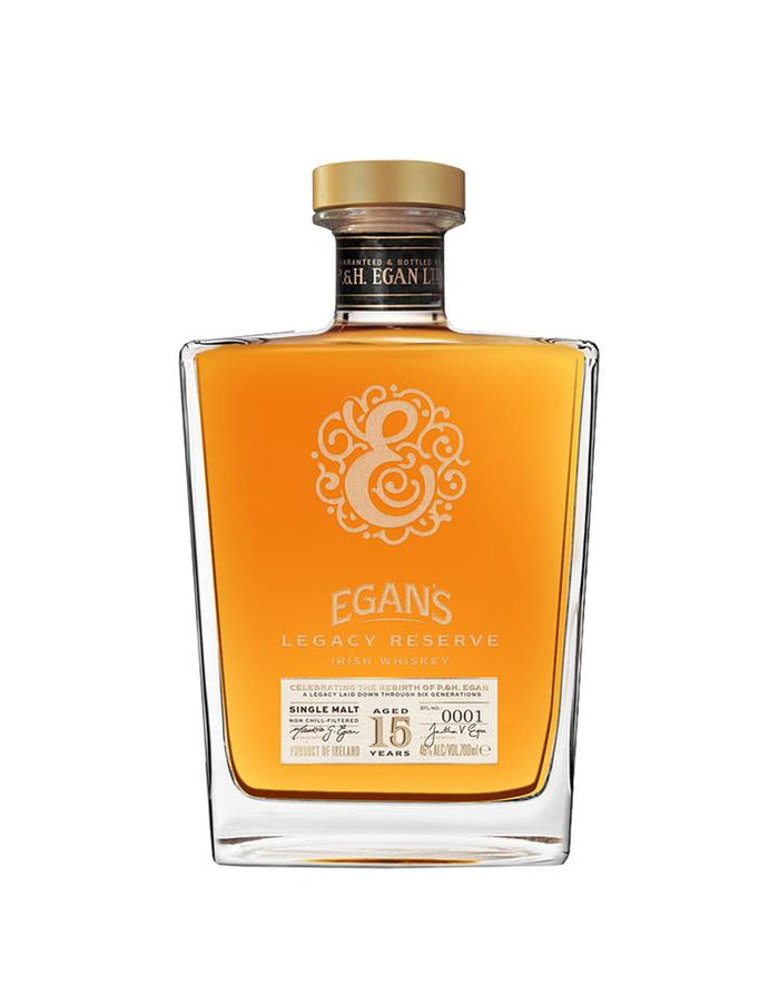 Egan's Legacy Reserve 15 Year Old Irish Single Malt Whiskey