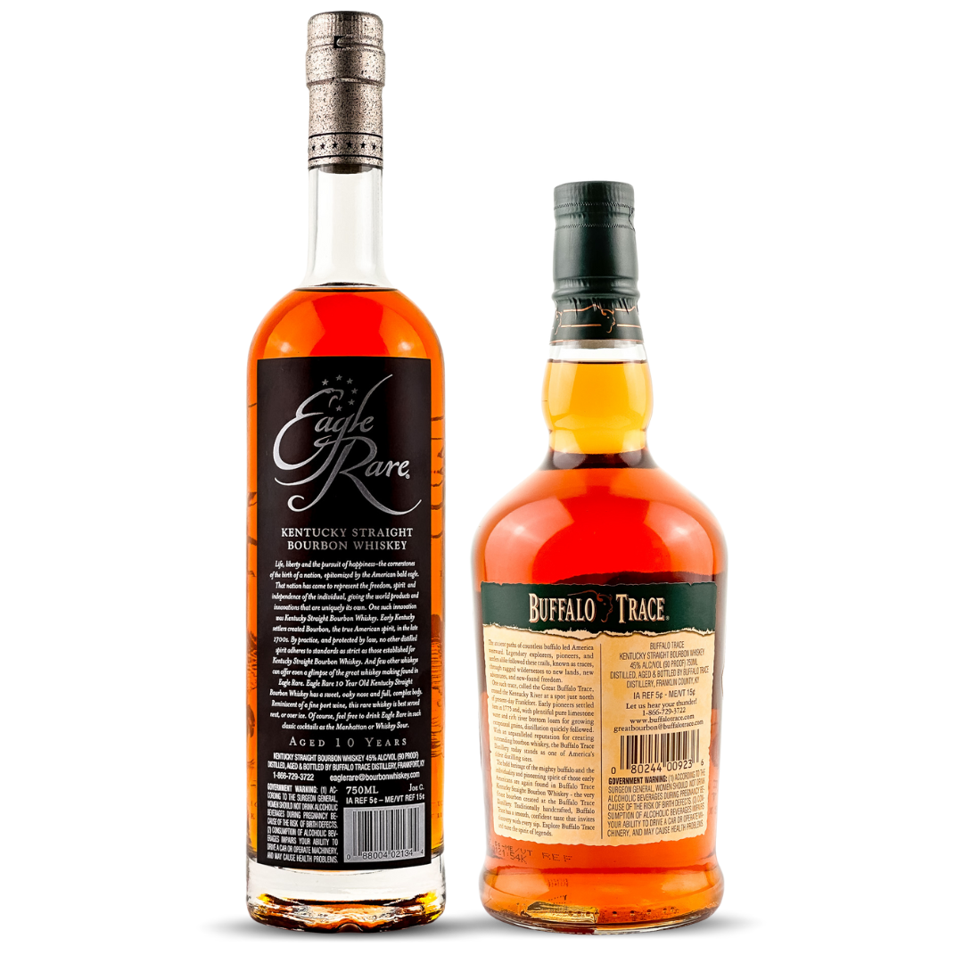 Eagle Rare 10 Year Extra Rare + Buffalo Trace 8 Year Extra Rare | 2nd Edition  | Single Barrel Select | Limited Release 2022 **Drink ONE/Gift ONE** (Bundle) at CaskCartel.com 3
