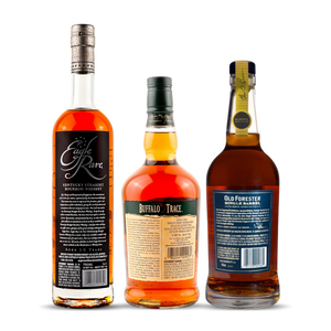 Eagle Rare 10 Year Extra Rare + Buffalo Trace 8 Year Extra Rare | 2nd Edition  | Single Barrel Select  + Old Forester Single Barrel  | Christmas Bourbon | Limited Release 2022 **Drink ONE/Gift TWO** (Bundle) at CaskCartel.com 2