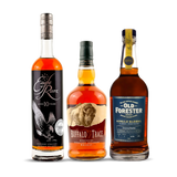 Eagle Rare 10 Year Extra Rare + Buffalo Trace 8 Year Extra Rare | 2nd Edition  | Single Barrel Select  + Old Forester Single Barrel  | Christmas Bourbon | Limited Release 2022 **Drink ONE/Gift TWO** (Bundle) at CaskCartel.com 1