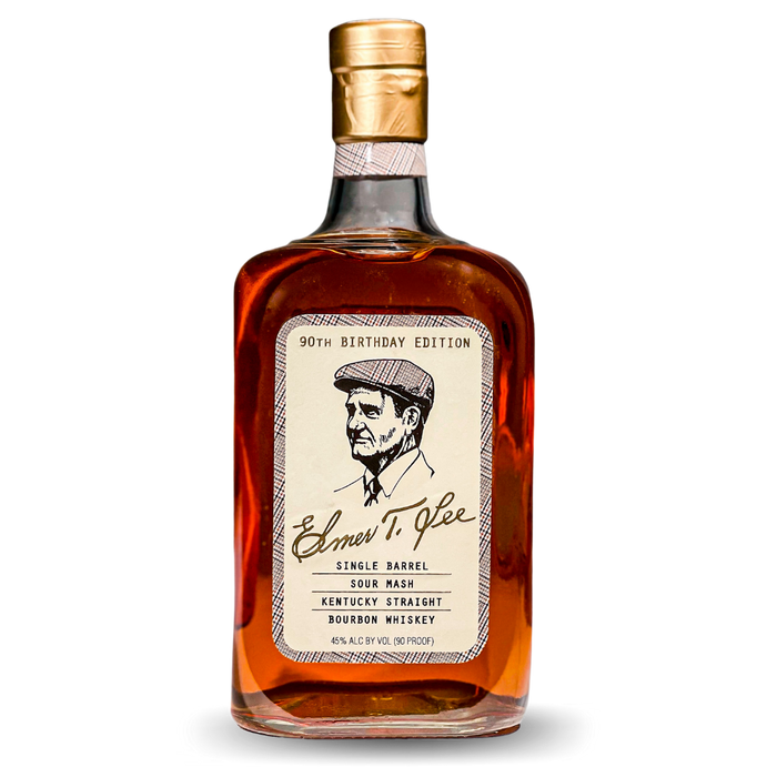 Elmer T. Lee '90th Birthday Edition' Single Barrel Sour Mash Bourbon Whiskey