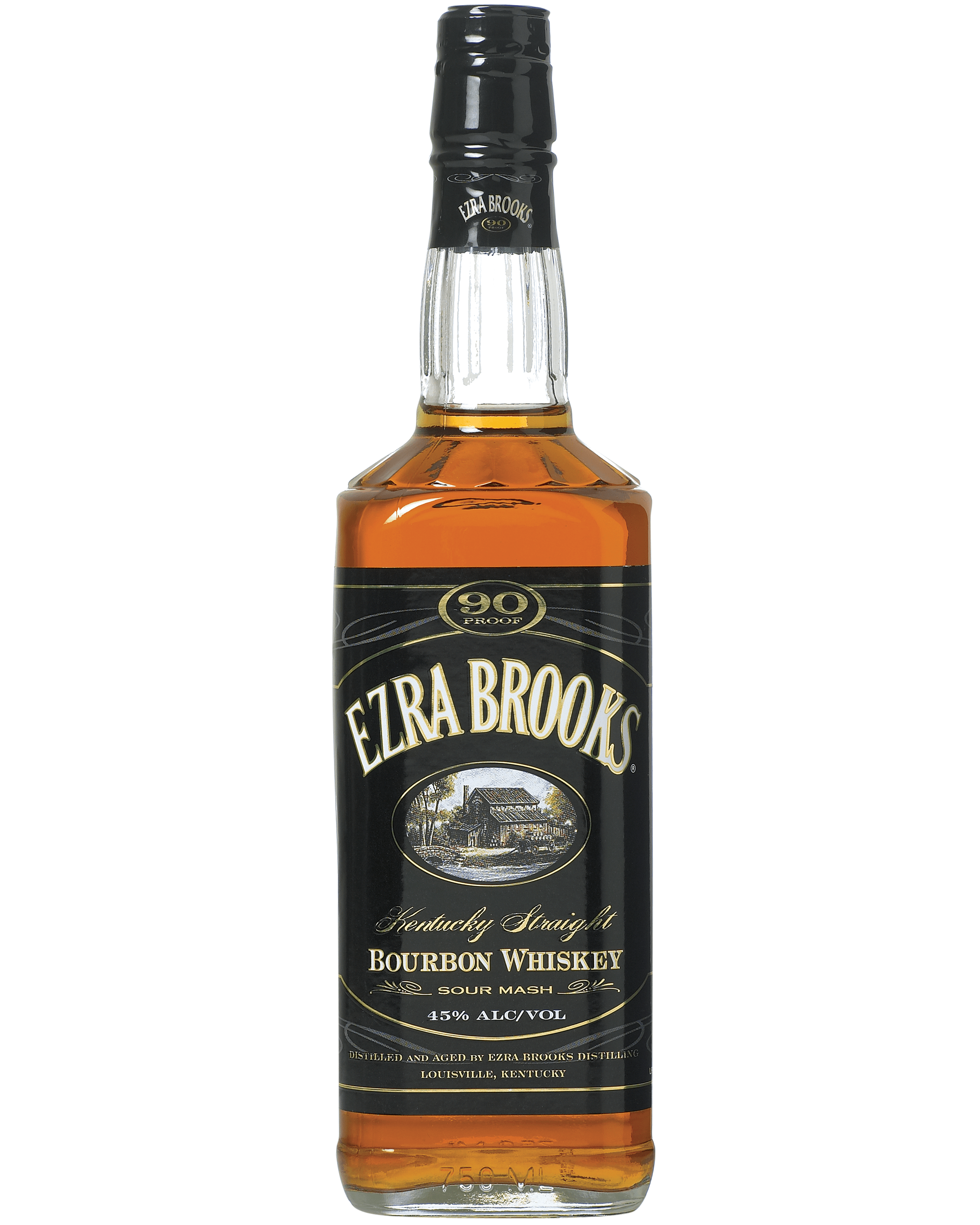 BUY] Ezra Brooks 90 Proof Kentucky Sour Mash Bourbon Whiskey at
