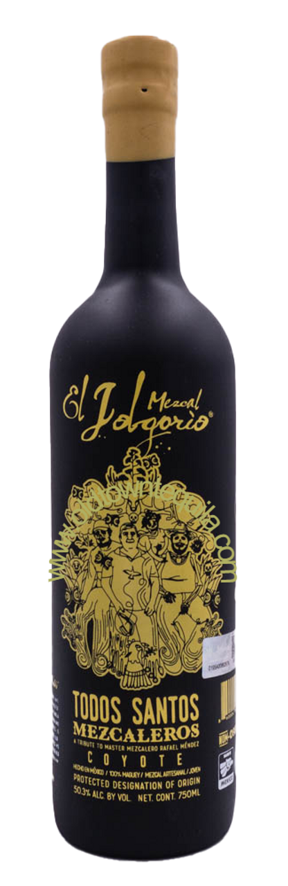 El Jolgorio Todos Santos Coyote (Black Bottle) Mezcal at CaskCartel.com