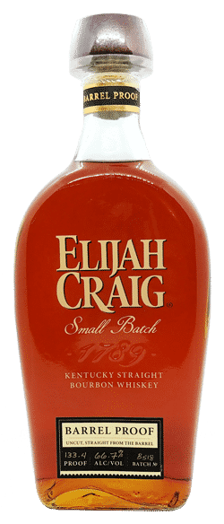 Elijah Craig Barrel Proof 133.4 Proof Batch B518 Bourbon Whiskey