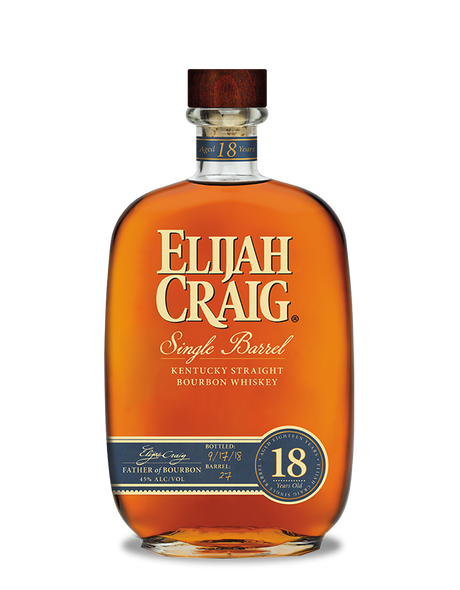Elijah Craig Single Barrel 18 Year Old Bottled 2018 Kentucky Straight Bourbon Whiskey at CaskCartel.com