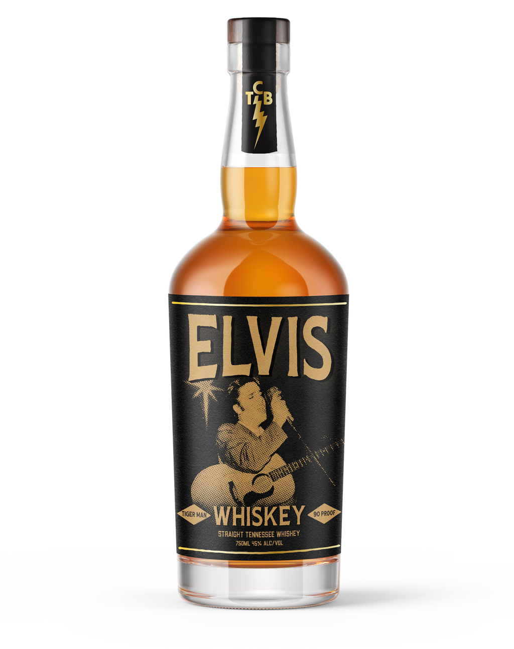 [BUY] Elvis 'Tiger Man' Straight Tennessee Whiskey at CaskCartel.com