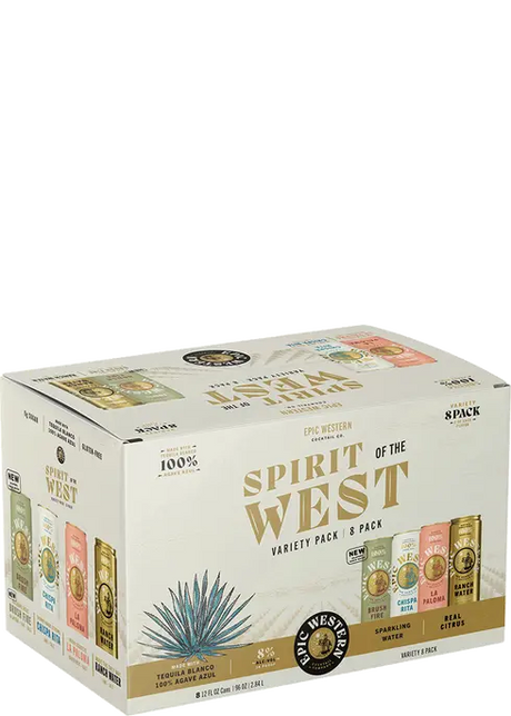 Epic Western Spirit Of The West Variety Pack Cocktail | 8x355ML at CaskCartel.com