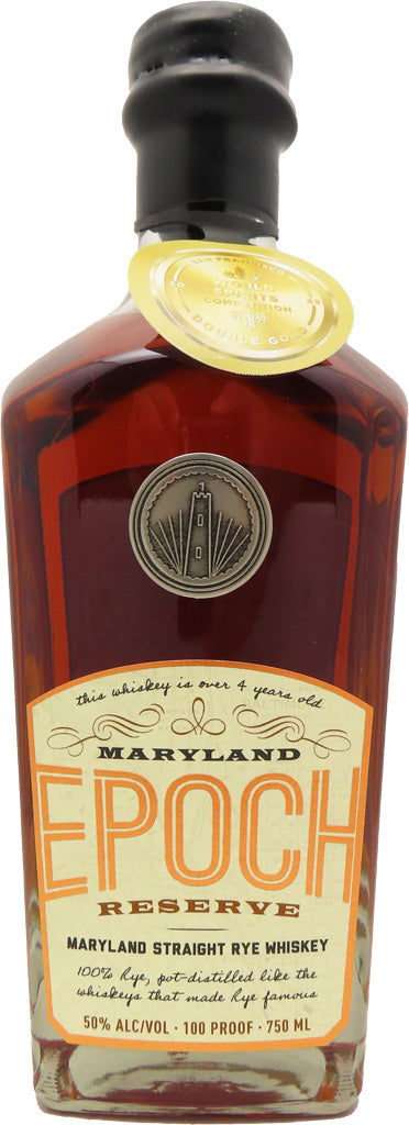 Epoch Maryland Reserve Straight Rye Whiskey