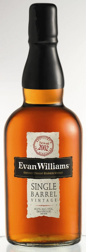 Evan Williams Single Barrel Vintage 2002 Straight Bourbon Whiskey at CaskCartel.com