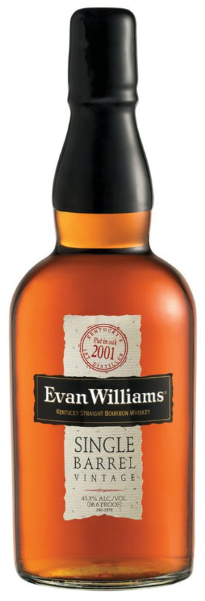 Evan Williams Single Barrel 2001 Vintage Bourbon Whiskey at CaskCartel.com