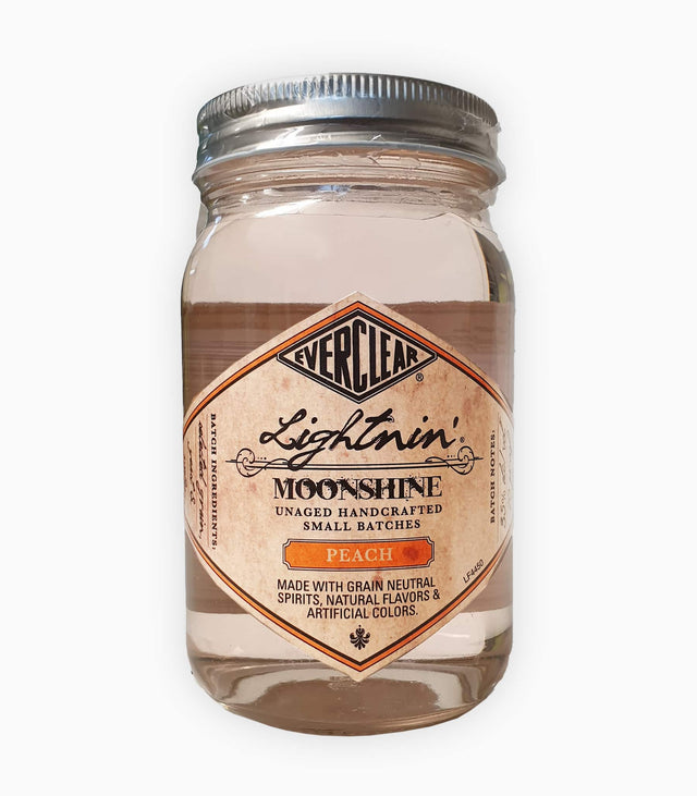 Everclear Lightning Peach Moonshine | 500ML at CaskCartel.com