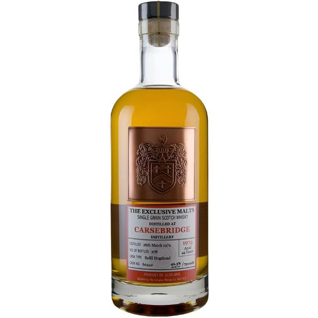 Exclusive Malts Carsebridge 43 year Old Single Grain 1974 Scotch Whisky at CaskCartel.com