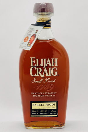 Elijah Craig Barrel Proof Batch A120 Bourbon Whskey - CaskCartel.com