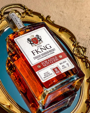 FKNG Straight Bourbon Whiskey | For Kings Not Gods at CaskCartel.com 3
