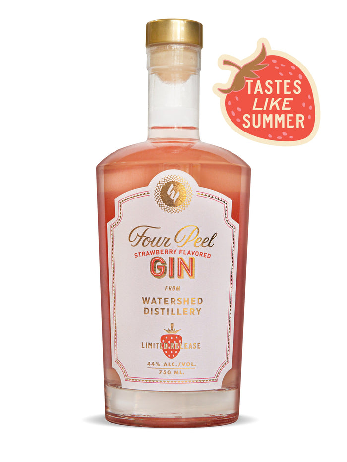 Watershed Four Peel Strawberry Limited Release Gin
