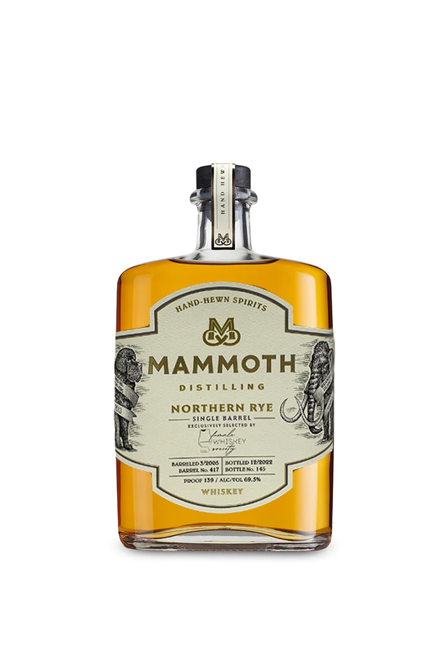 Mammoth Distilling Northern Rye Female Society Whiskey at CaskCartel.com