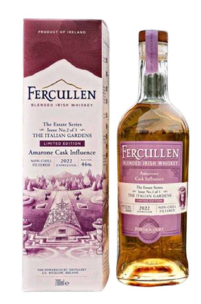 Fercullen The Italian Gardens 2022 Amarone Cas Influence Irish Whiskey | 700ML at CaskCartel.com