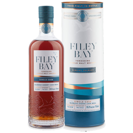Filey Bay Yorkshire Single Cask Oloroso Sherry Cask #904 Special Release Whisky | 700ML at CaskCartel.com