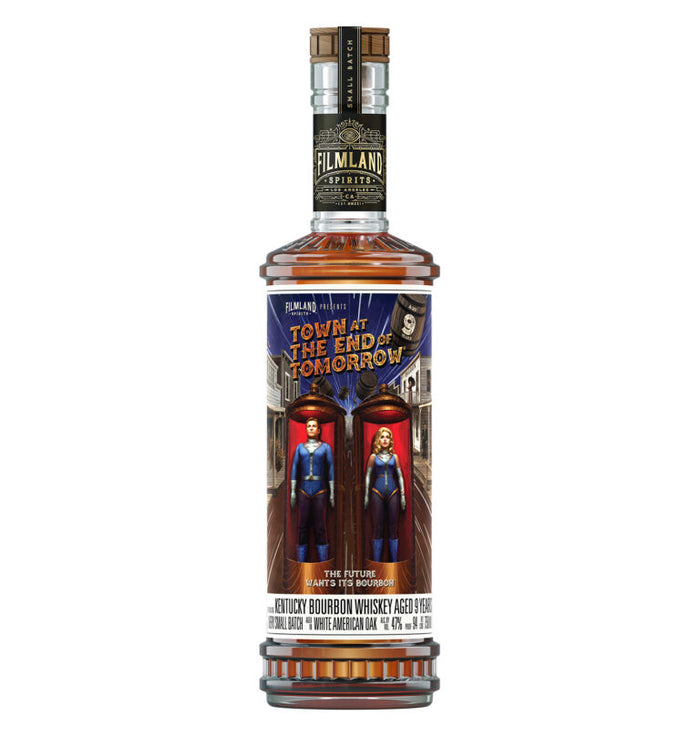 Filmland Spirits 9 Year Old 'Town At The End Of Tomorrow' Kentucky Bourbon Whiskey