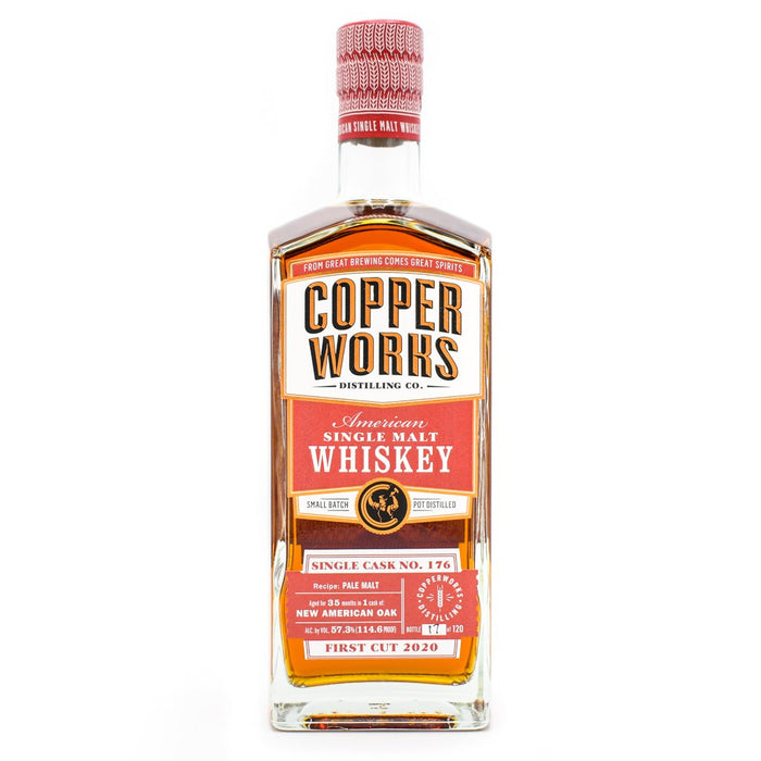 Copperworks First Cut 2020 American Single Malt Whiskey