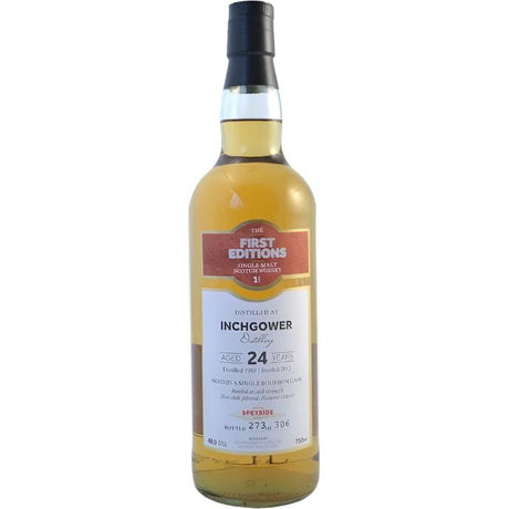 First Editions Inchgower 24 year Old 1989 Scotch Whisky at CaskCartel.com