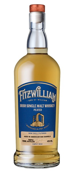Fitzwilliam Single Malt Peated Irish Whiskey | 700ML