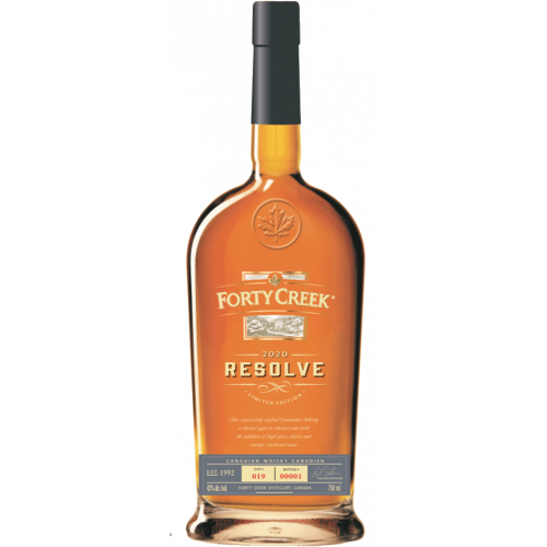 Forty Creek 2020 Resolve Limited Edition Canadian Whisky
