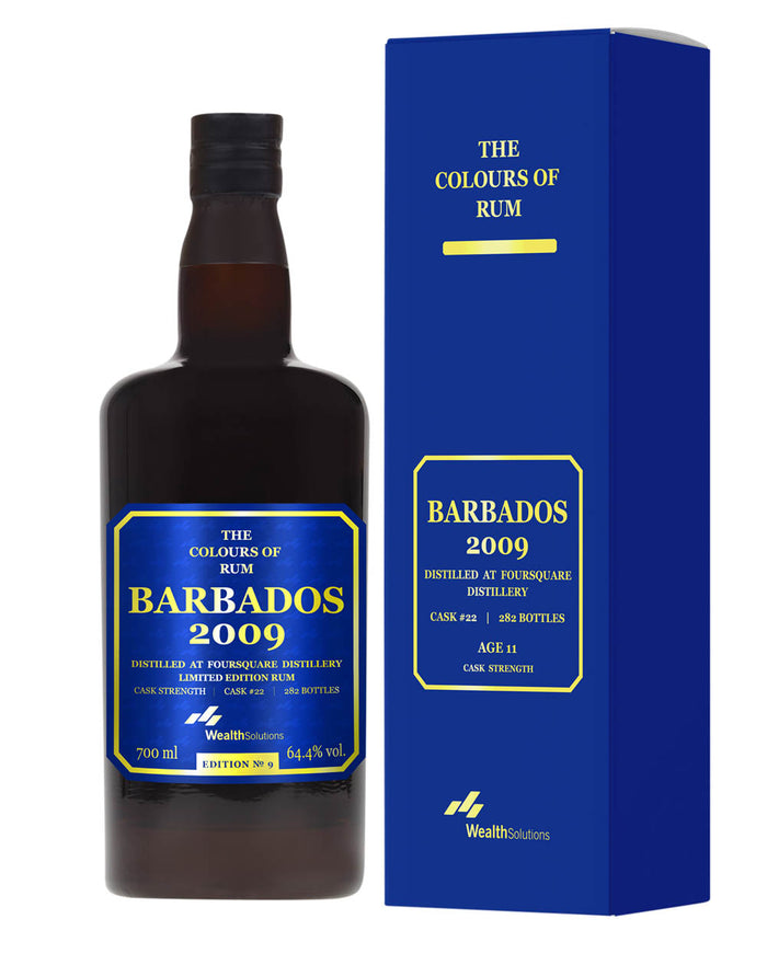 Foursquare Barbados 2009, 11 Year Old The Colours Of Limited Edition No. 9 Rum | 700ML