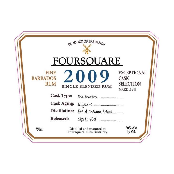 Foursquare 2009 Single Blended Rum at CaskCartel.com