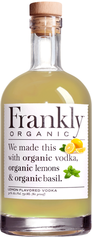 Frankly Lemon Organic Vodka at CaskCartel.com
