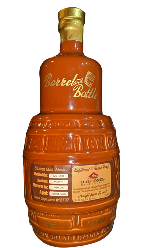 Balcones Select Single Barrel FRENCH OAK by Barrel and Bottle - CaskCartel.com