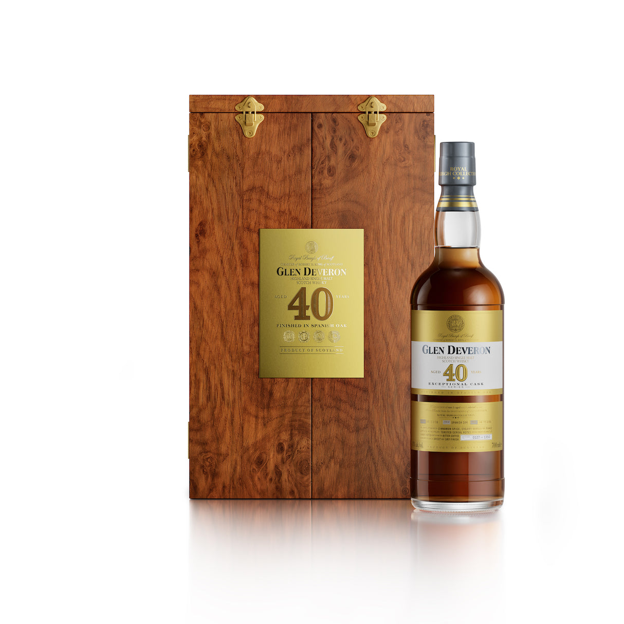 Glen Deveron 40 Year Old Exceptional Cask Series Highland Single Malt Scotch Whiskey | 700ML at CaskCartel.com