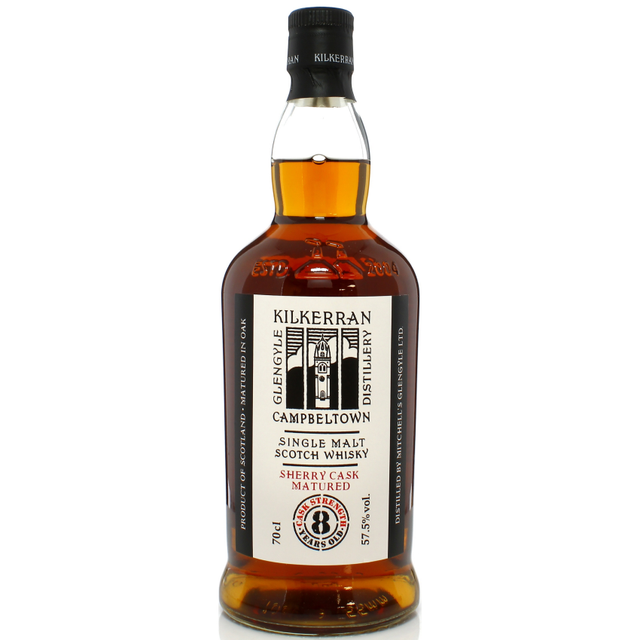 Kilkerran Cask Strength 100% Sherry Maturation 8 Year Old Whisky | 700ML at CaskCartel.com