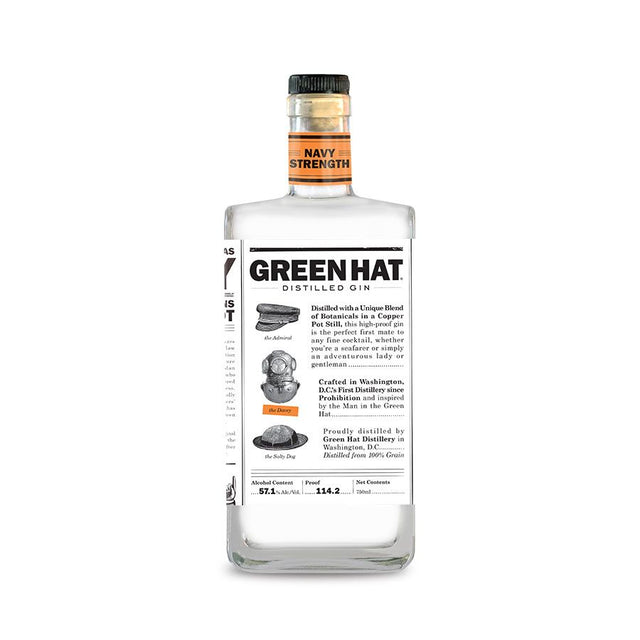 [BUY] Green Hat | Navy Strength Gin at CaskCartel.com