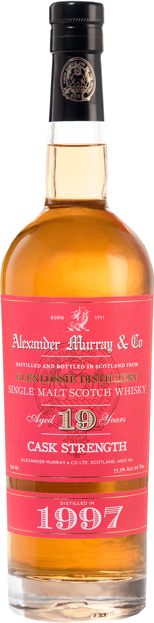 Alexander Murray 1997 Glenlossie 19 Year Old Single Malt Scotch Whisky