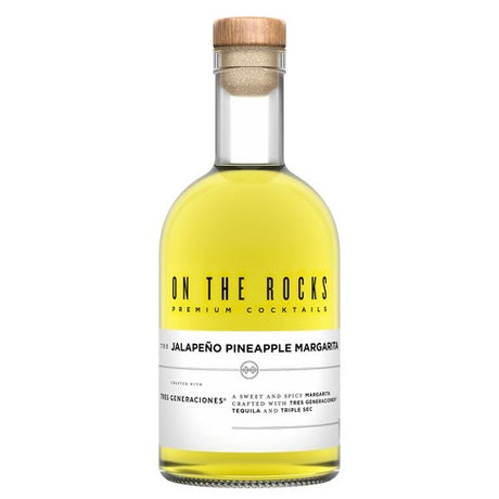 On The Rocks The Jalapeno Pineapple Margarita Cocktail | 375ML at CaskCartel.com
