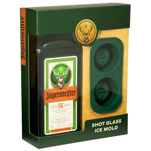 Jagermeister W/Shot Glass Ice Mold Liqueur - CaskCartel.com