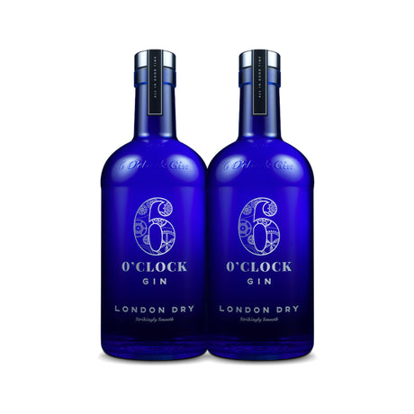 6 O'Clock London Dry Gin (2) Bottle Bundle at CaskCartel.com