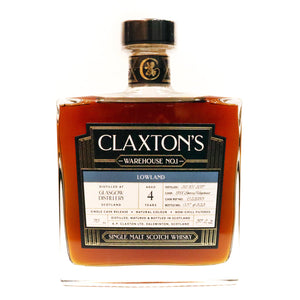 Glasgow Distillery Claxton's Warehouse 1 PX Finish 2017 4 Year Old Whisky | 700ML at CaskCartel.com