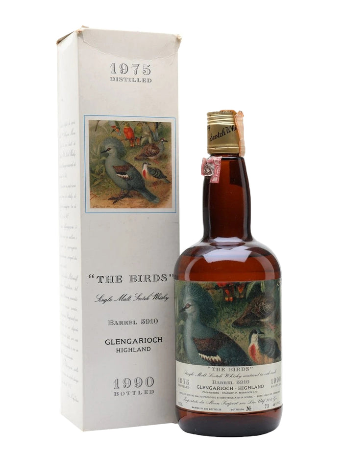 Glen Garioch 1975 Bot.1990 The Birds Moon Import Highland Single Malt Scotch Whisky