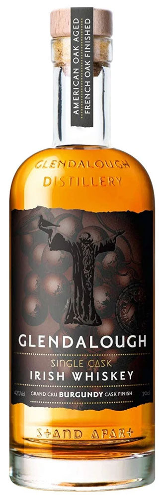 Glendalough Single Cask Irish Burgundy Cask Whiskey at CaskCartel.com
