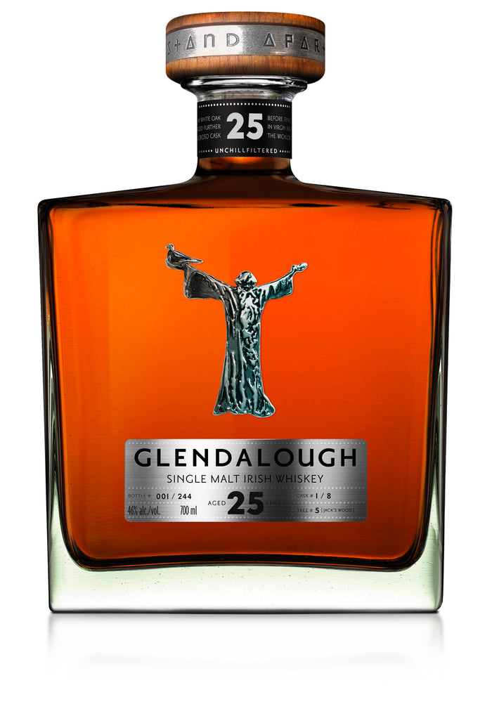 Glendalough 25 Year Old Single Malt Irish Whiskey