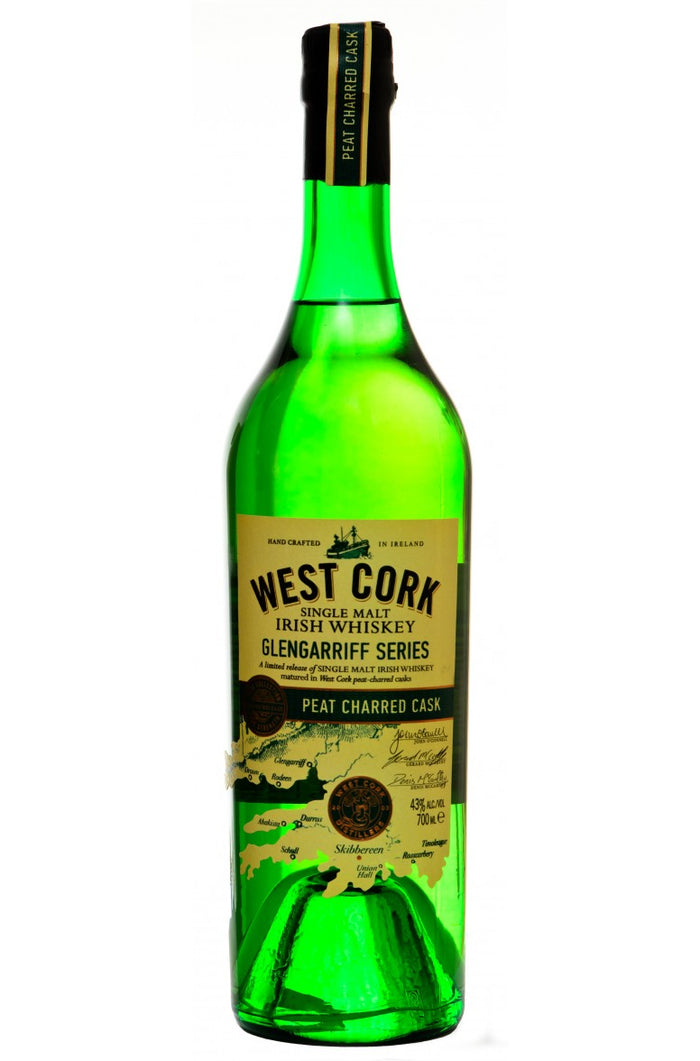 West Cork Glengarriff Series Peat Charred Cask Whiskey
