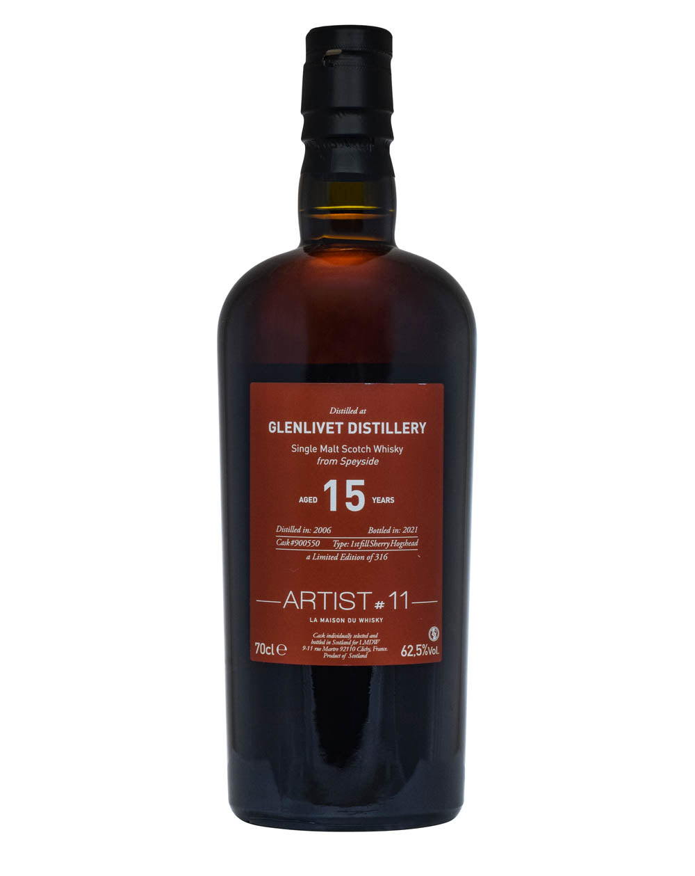 Glenlivet 15 Year Old (D.2006, B.2021) Artist #11 Scotch Whisky | 700ML at CaskCartel.com