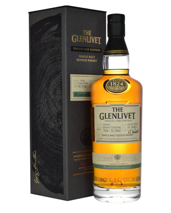 Glenlivet 18 Year Old #59245 Castleton of Blairfindy Single Malt Scotch Whisky | 700ML at CaskCartel.com