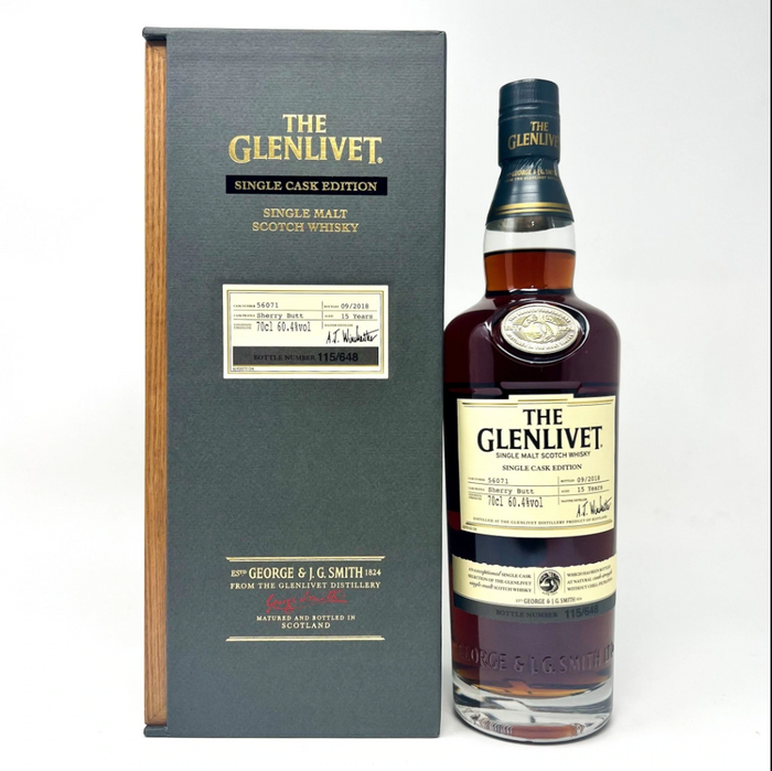 Glenlivet 15 Year Old Single Cask 56071 Single Malt Scotch Whisky