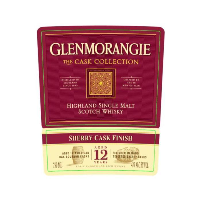 Glenmorangie The Cask Collection 12 Year Old Sherry Cask Finish Highland Single Malt Scotch Whisky - CaskCartel.com