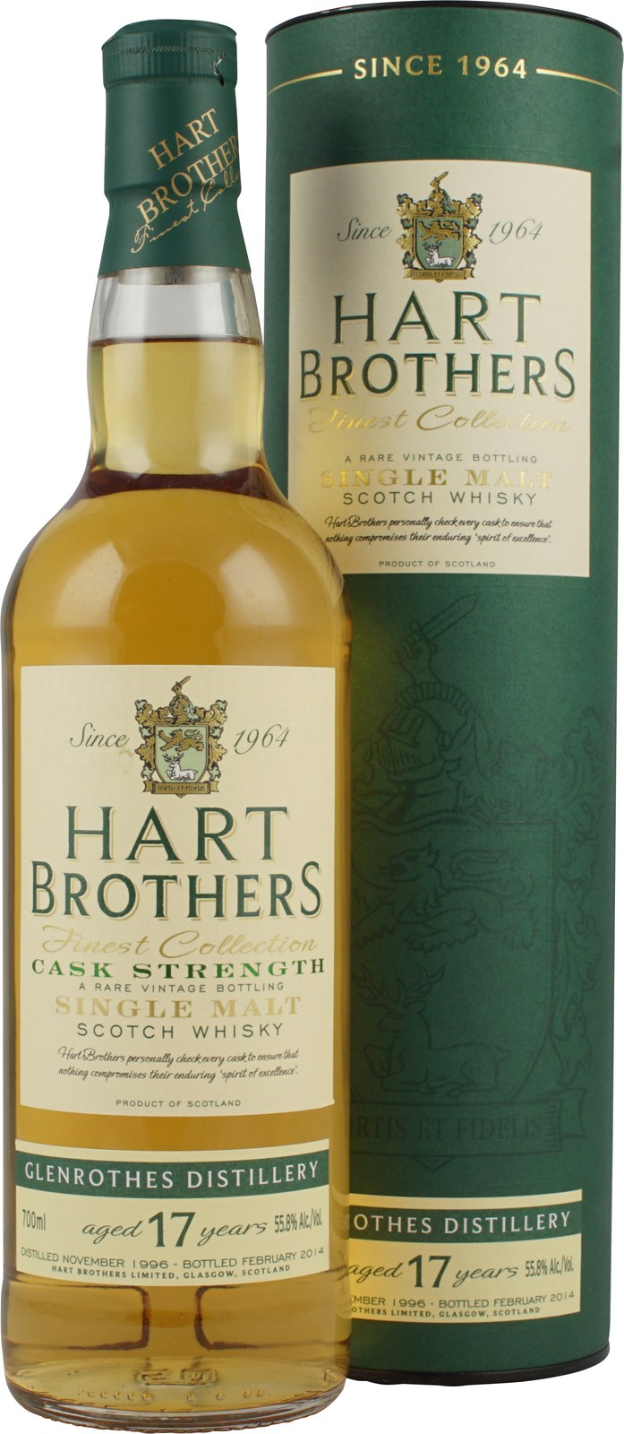Glenrothes 17 Year Old (D.1996, B.2014) Hart Brothers Scotch Whisky | 700ML