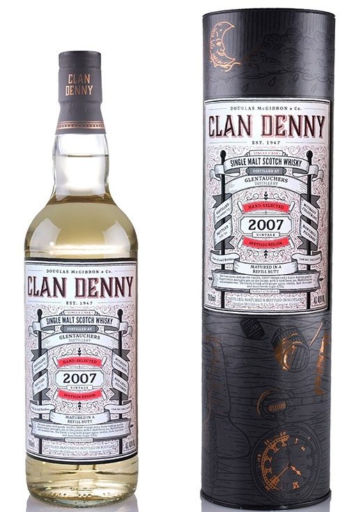 Glentauchers 2007 Vintage (Bottled 2020) The Clan Denny Scotch Whisky | 700ML